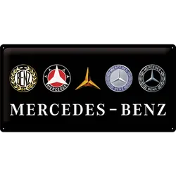 Blechschild Mercedes-Benz Logos Mercedes-Stern