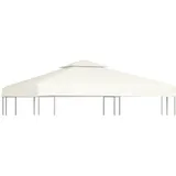 Pavillon-Ersatzdach 310 g/m2 Cremeweiß 3x3 m