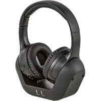 Funkkopfhörer für Fernseher Funk Kopfhörer mit Ladestation Kabellos TV Over Ear - Schwarz