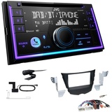 JVC KW-DB95BT Autoradio Bluetooth DAB+ für Hyundai Veloster ab 2011