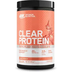 Clear Protein 100 % pflanzliches Proteinisolat Pfirsich 280 g Optimum Nutrition EINHEITSGRÖSSE