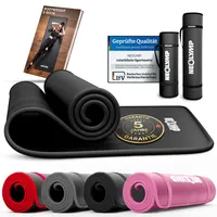 NEOLYMP Fitnessmatte 80cm breit & extra dicke Sportmatte, gelenkschonende Trainingsmatte