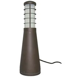 Licht-Erlebnisse Wegeleuchte LUICIA Rost Optik Aluminium LED 3W LE57381