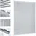Sekey Aluminium-Jalousie 110 x 130 cm Silber