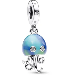 Pandora 792704C01 Charm-Anhänger Qualle mit Farbwechsel