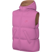 Nike Unisex Kinder Top Therma-Fit Ultimate Repel Puffer, Playful Pink/Amber Brown/Pinksicle, FD2844-675, M