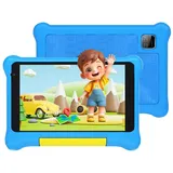 BUFO 7-Zoll Kinder Tablet, Android 12,2GB+32GB, Sicherheitskoffer Tablet (7", 32 GB) blau