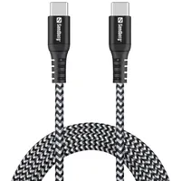 Sandberg USB-C 2 m Schwarz