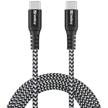 Sandberg USB-C 2 m Schwarz