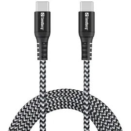 Sandberg USB-C 2 m Schwarz