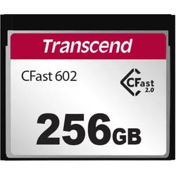 Transcend CFast 2.0 CFX602 - Flash-Speicherkarte - 256 GB - CFast 2.0