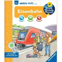 RAVENSBURGER 978-3-473-32689-1 Eisenbahn - Bastel- und Malbücher