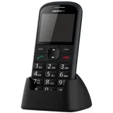 universum film UNIVERSUM W60-C - Seniorenhandy ohne Vertrag mit großen Tasten - Ladestation, Notruftaste, großes Display, 900mAh Akku