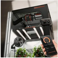 SPIDER FARMER Growbox Komplettset 300W LED 90 x 90 x 180 cm