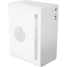 AeroCool PC Gehäuse CS-110-S-WT-v1 Mini-Tower Weiß