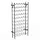 Homcom Weinregal 63 x 20,5 x 118 cm Schwarz