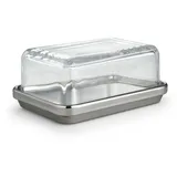 Alessi Butterdose Edelstahl Glas (ES03 G)