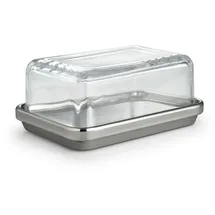 Alessi Butterdose Edelstahl Glas (ES03 G)