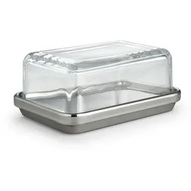Alessi Butterdose Edelstahl Glas (ES03 G)