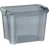 CEP Aufbewahrungsbox Shadow 18 Liter, transparent rauchgrau (18 l grau-transparent 27,7 x 38,9 x 28,5 cm