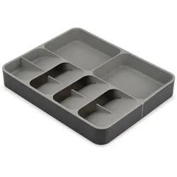 JOSEPH JOSEPH Ausziehbarer Besteckkasten DRAWER STORE Besteckeinsatz grau