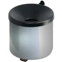ReinigungsBerater Wandaschenbecher selbstlöschend aluminium/schwarz Ascher für Wandmontage