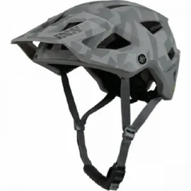 IXS Trigger AM MIPS Mountainbike/E-Bike/Fahrradhelm, Grau mit Camouflage-Muster, Taille SM (54-58cm)