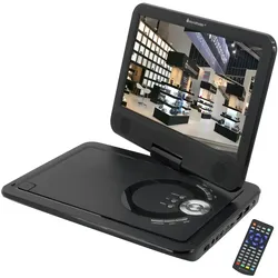 Soundmaster PDB1910SW tragbarer DVD-Player mit DVB-T2 HD-Tuner und 10.1. TFT Bildschirm inkl. 300 Spielen