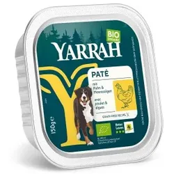 Yarrah Bio Adult Pastete Huhn mit Seetang 12x150 g