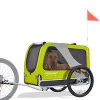 DOGGYHUT® Premium XL Hundefahrradanhänger Hundeanhänger Fahrradanhänger