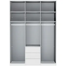 Wiemann Drehtürenschrank Monaco 148,5 x 216 x 58 cm Braun