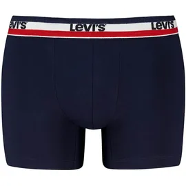 Levi's LEVIS MEN REPEAT SPW LOGO BOXER BRIEF Navy / Grau XL 4er Pack