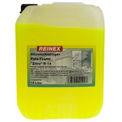 Reinex R 14 Allzweckreiniger Putz-Teufel, Zitro, Reinigt mühelos und schonend alle Oberflächen, 10 l - Kanister
