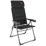 Crespo Campingstuhl AP/213 Air Deluxe Compact Schwarz
