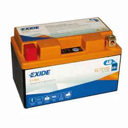 Exide ELTZ10S Li-Ion Lithium Motorradbatterie 12V 4Ah 230A