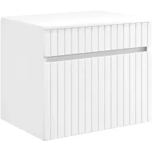 vidaXL Badezimmerschrank Weiß 59 x 44,5 x 50 cm
