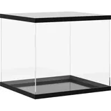 vidaXL Vitrine, Schaukasten Staubschutz, Sammlervitrine für Sammlerstücke Spielzeug Figuren, Ausstellungsbox Acrylbox, Transparent Acryl