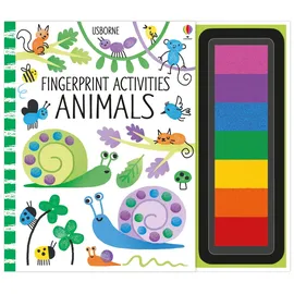 Usborne Publishing Fingerprint Activities: Animals