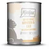 MjAMjAM – DUO 800g MjAMjAM Katze 6x800g Duo Hühnchen und Kalb mit Kürbis