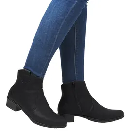 Rieker Damen Stiefeletten Y0762-00 schwarz Gr. 39