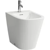 Laufen MEDA Standbidet, 1 Hahnloch, mit Überlauf, 360x540x430mm, H8321117573021 36x54cm, mit weiß matt