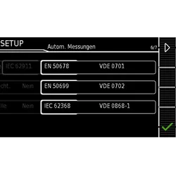 Umstellung des SECUTEST auf die Normen DIN EN 50678/DIN EN 50699 (Aktivierung de...