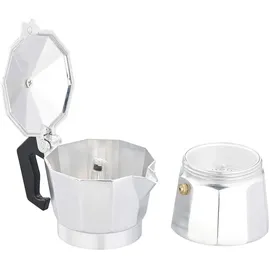 Faizee Möbel Mokka Premium 600 ml 12 Tassen Grau/Silber