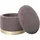 Playboy Pouf 55 x 35 x 55 cm Altrosa Samt