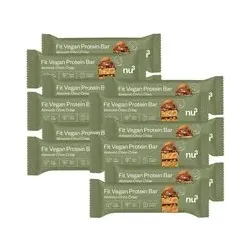 nu3 Fit Vegan Bar, Amande chocolat croustillant Barre 12x50 g