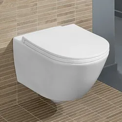 Villeroy & Boch Universo TwistFlush Combi-Pack, wandhängend, mit TwistFlush