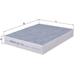 Filter Innenraumluft MAHLE LAK 1138 für Ford Usa Mondeo V Turnier