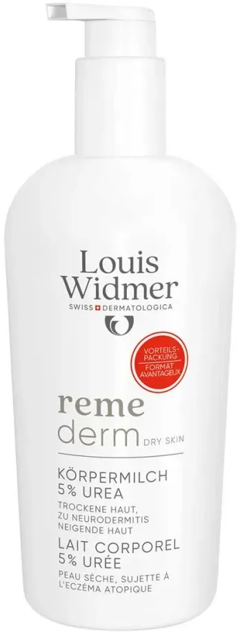 Widmer Remederm Dry Skin Körpermilch 5% Vorteil