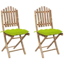 vidaXL Gartenstuhl 42 x 42 x 92 cm grün 2 St.