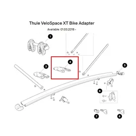 Thule Console Bike Adapter 50917